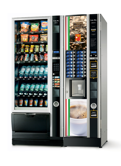 установка кофейных и снековых автоматов